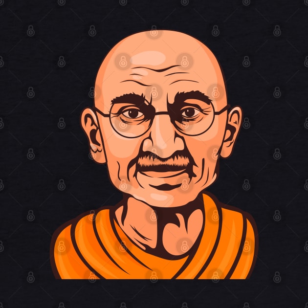 Mahatma Gandhi by TambuStore